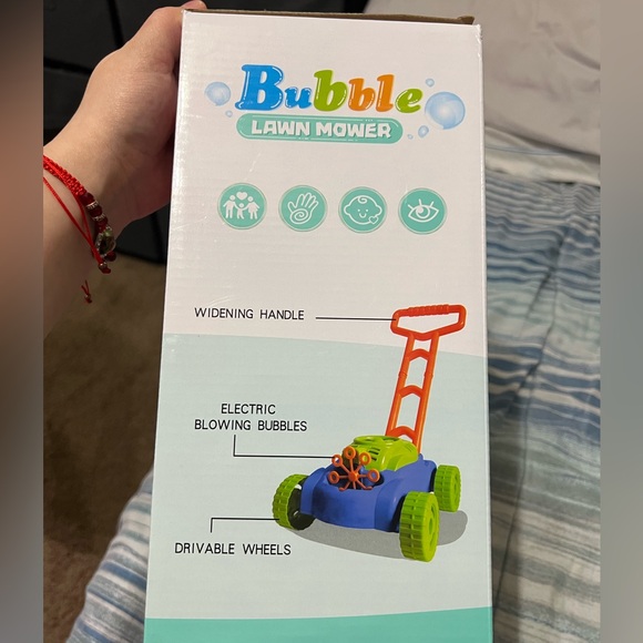 Bubble Lawn Mower Toddler Toy - Picture 4 of 8